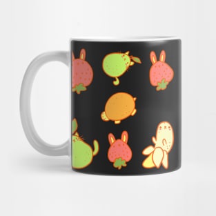 Fruit animals illustration Mug